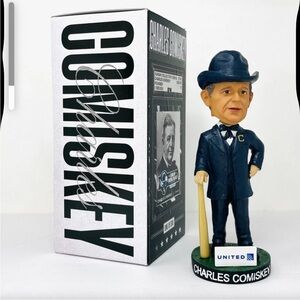 Charles Comiskey Bobblehead Figurine